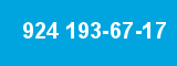 924 193-67-17